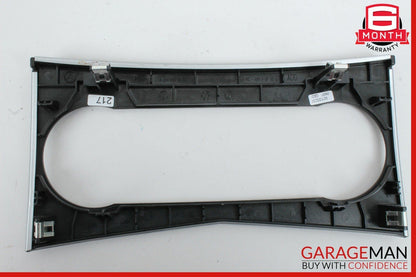 08-14 Mercedes W204 C250 C300 AC A/C Climate Control Switch Trim Bezel