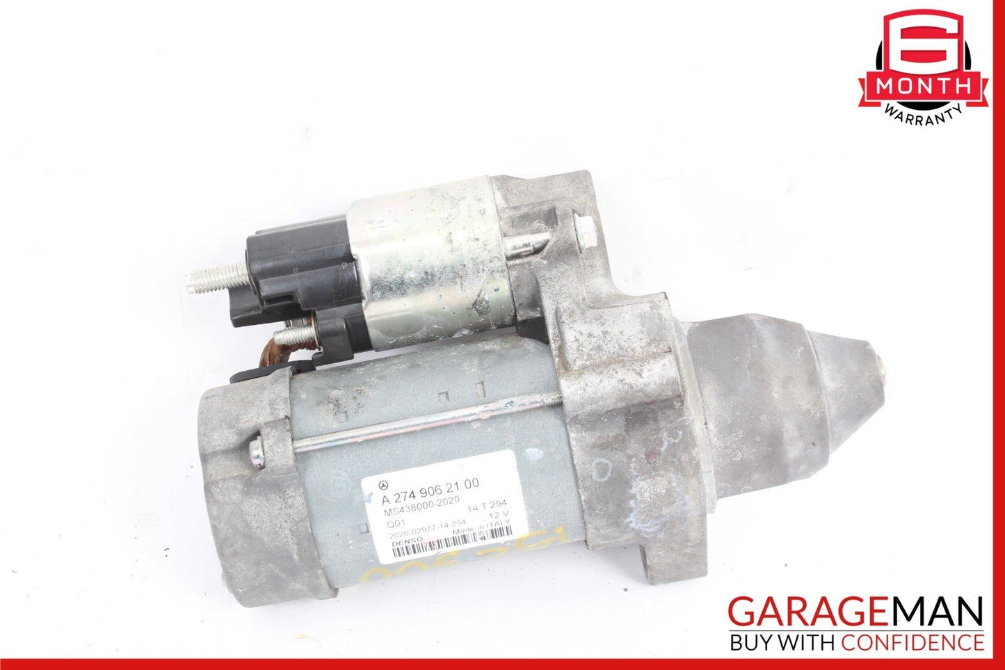 15-18 Mercedes W205 C300 2.0L DENSO Engine Starter Motor 2749062100 OEM