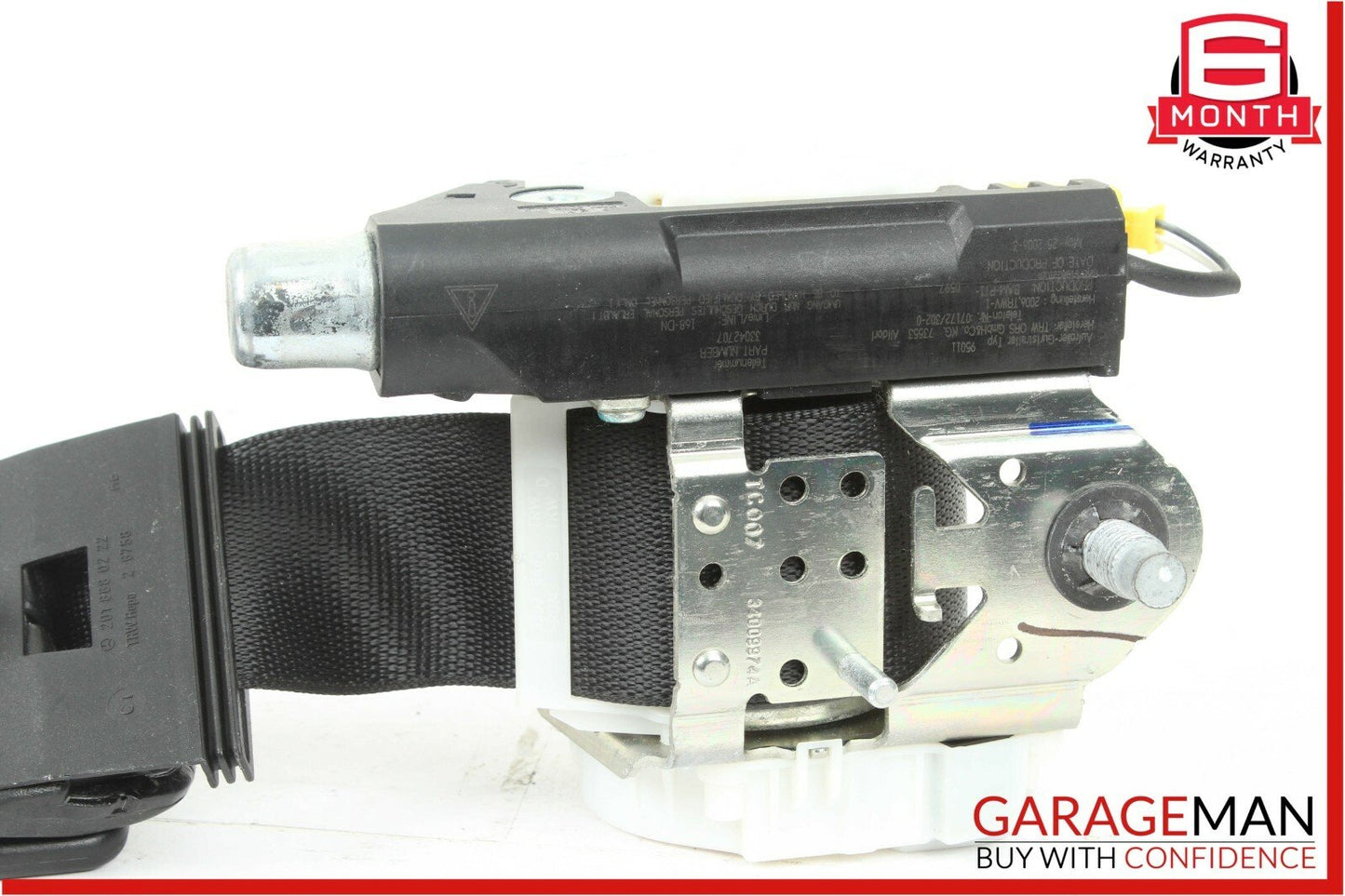 06-12 Mercedes X164 GL450 Rear Right Side 3rd Third Row Seatbelt Retractor Black