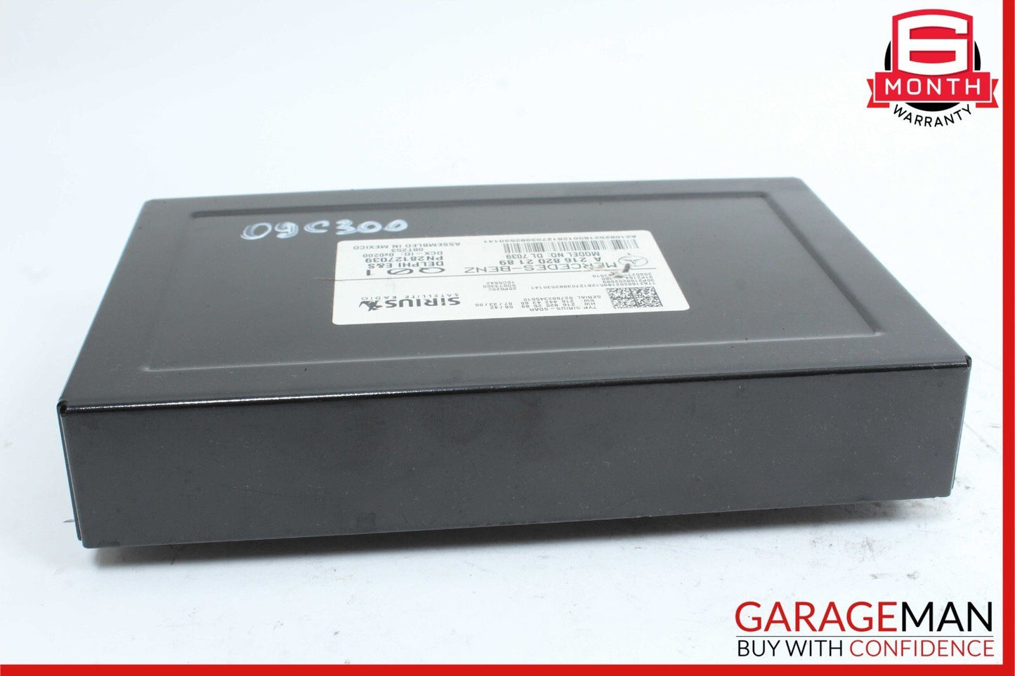 07-14 Mercedes W204 C300 C350 Sirius Satellite Radio Receiver Module Unit OEM