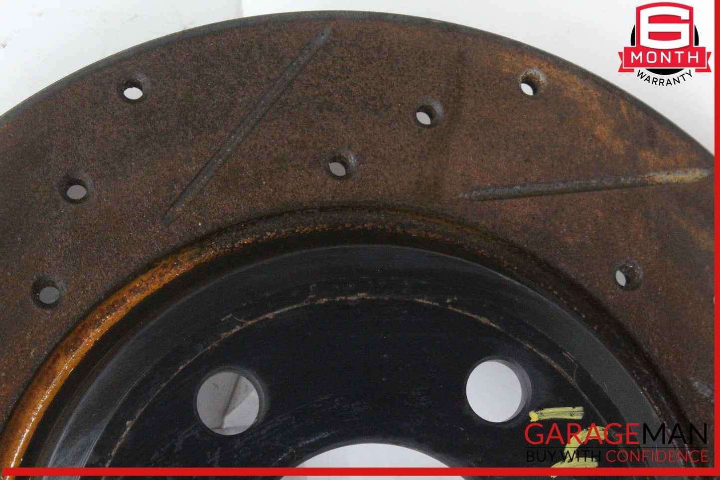 09-16 Audi A4 Rear Left and Rear Right Side Brake Disc Rotor Set OEM