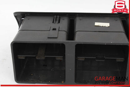 98-05 Mercedes W163 ML350 ML430 Dashboard Center A/C AC Air Vent Trim Black OEM