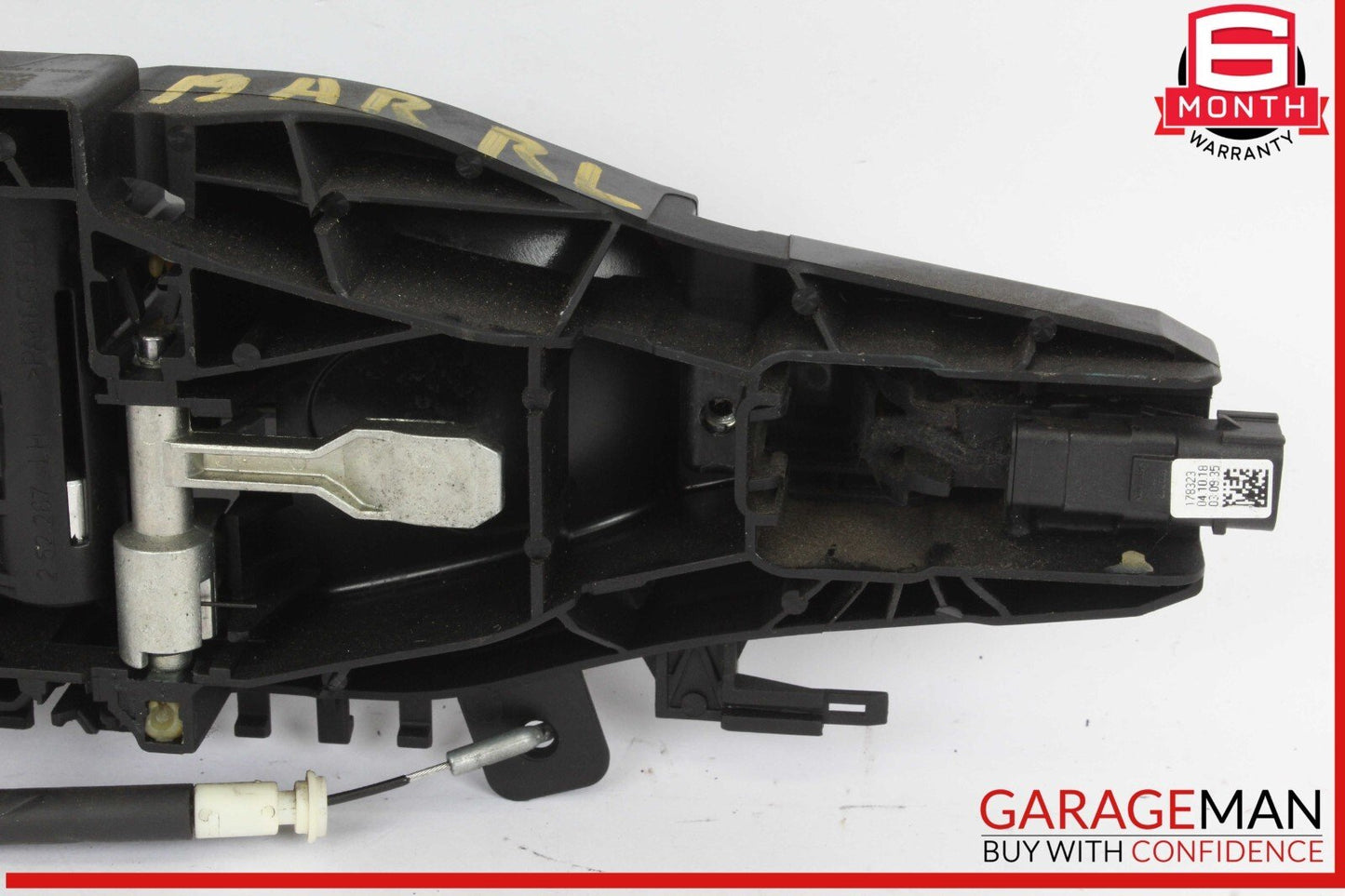 17-23 Alfa Romeo Giulia Rear Left Driver Side Exterior Door Handle Black OEM
