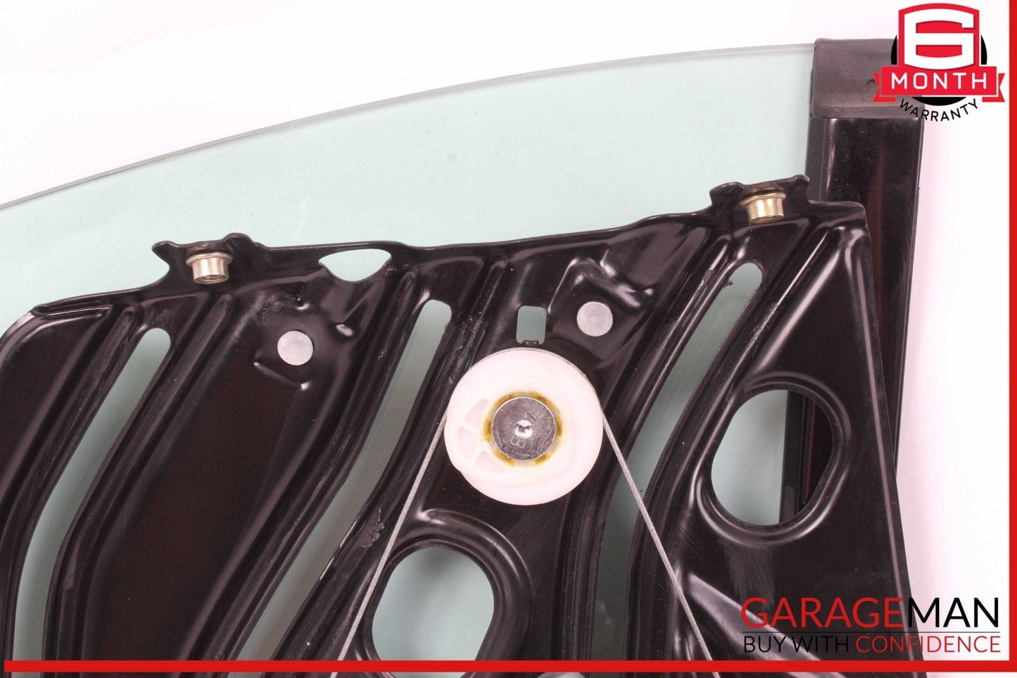 03-12 Mercedes R230 SL500 Rear Left Window Quarter Glass w/ Regulator Motor OEM