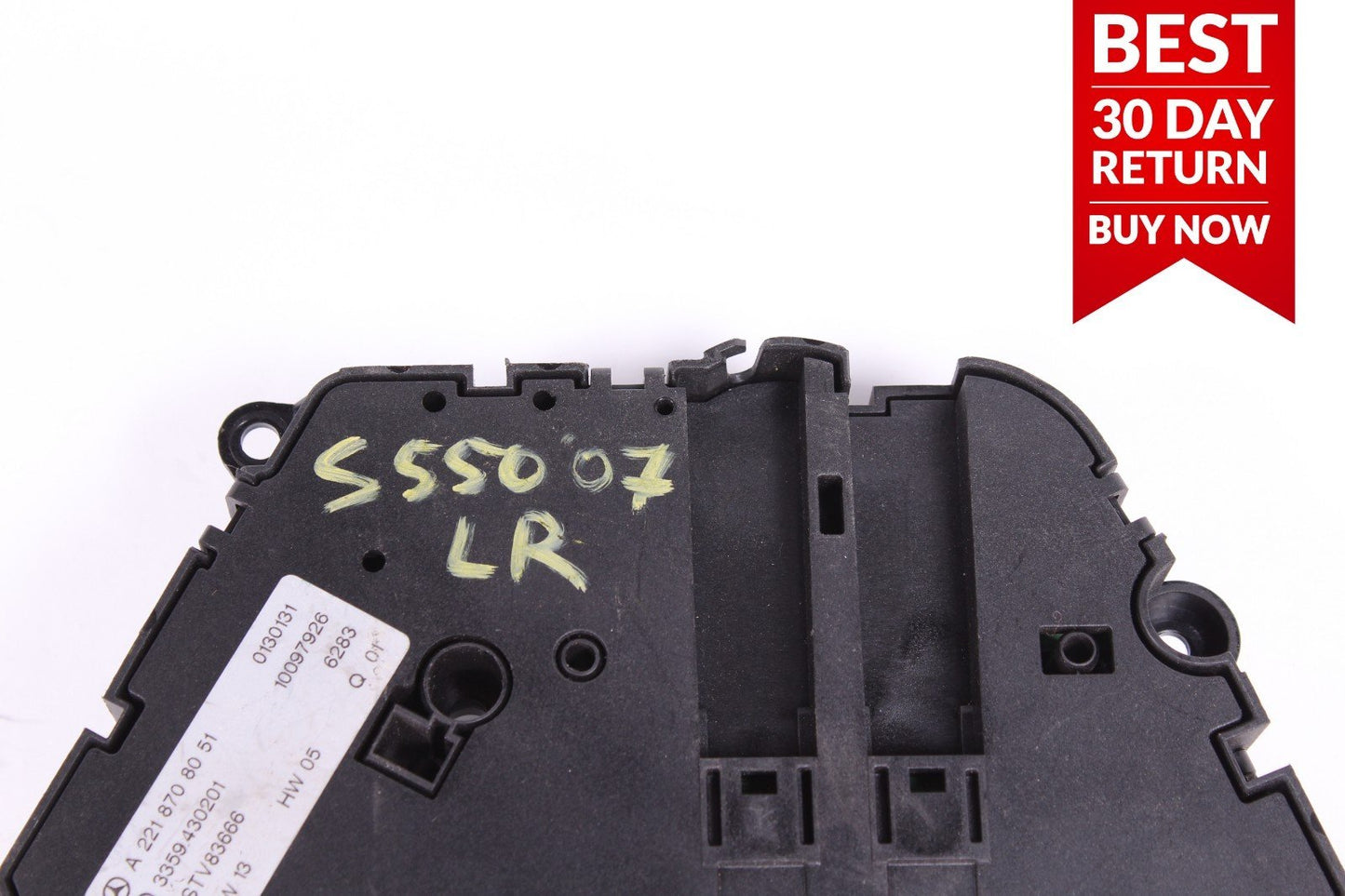 07-13 MERCEDES W221 S550 REAR LEFT DRIVER SIDE SEAT SWITCH CONTROL MODULE OEM