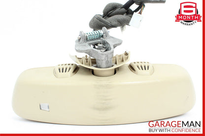 10-16 Mercedes W204 C250 E350 Top Upper Interior Rear View Mirror Beige OEM