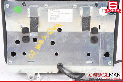 03-13 Maserati Quattroporte M139 Rear Center Seat Headrest Black OEM