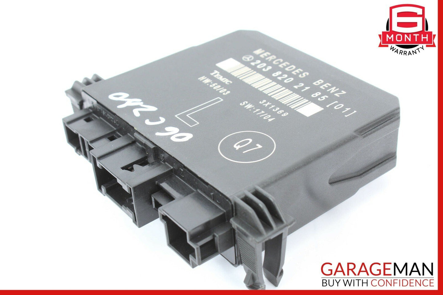 01-07 Mercedes W203 C280 C320 C55 AMG Rear Left Side Door Controller Module Unit