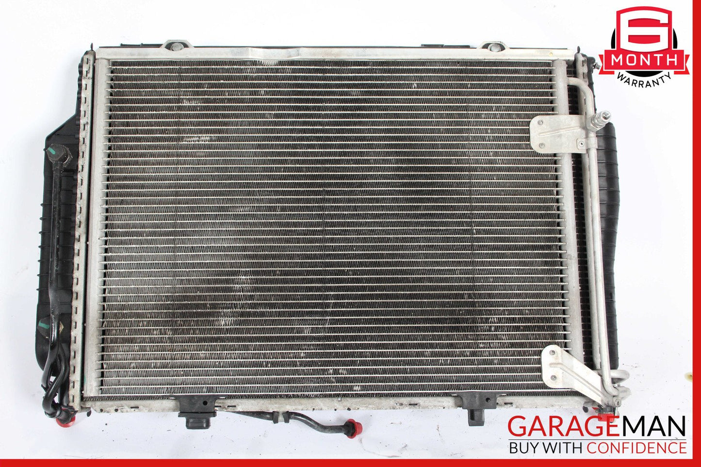 01-04 Mercedes R170 SLK320 SLK32 Engine Cooling Radiator AC A/C Condenser OEM