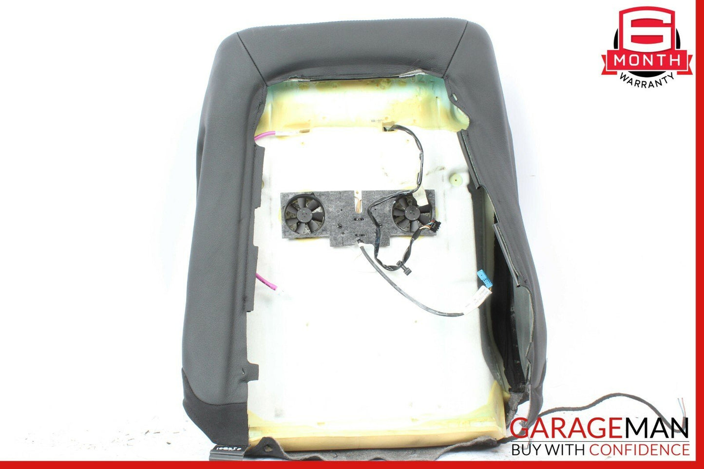 10-16 Mercedes W212 E500 E400 Front Left Top Upper Seat Cushion Black OEM