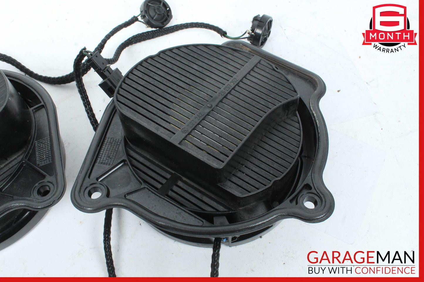 00-06 Mercedes W220 S55 Rear Door Audio Sound Speaker Set of 2 Pc OEM