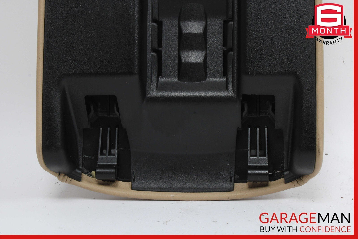 06-12 Mercedes X164 GL450 Front Center Console Arm Rest Storage Door Lid Brown
