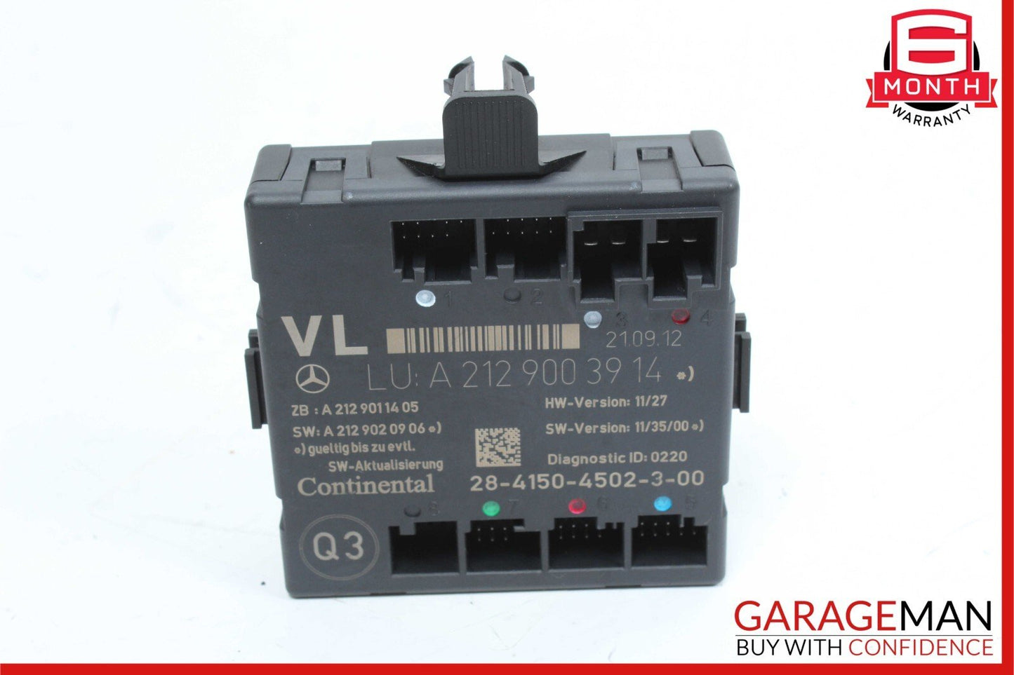 08-18 Mercedes W212 E350 4Matic Front Left Side Door Control Module OEM