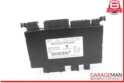03-12 Mercedes X164 GL550 GL450 Front Left Driver Side Seat Control Module OEM