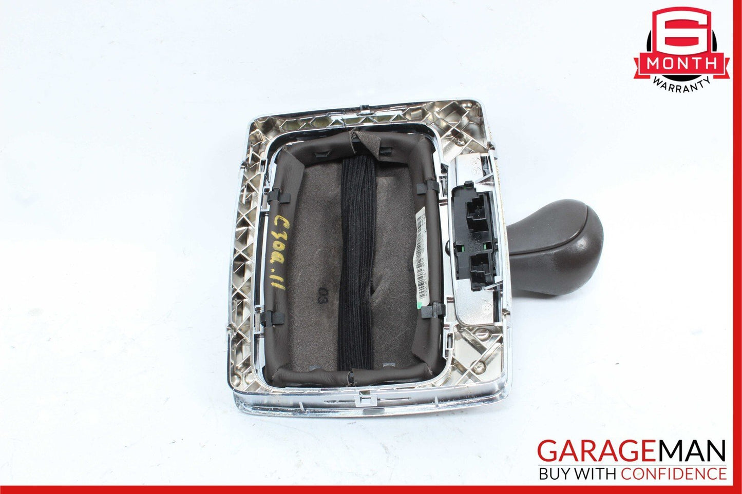 08-11 Mercedes W204 C300 Gear Shift Shifter Selector Indicator Boot Knob OEM