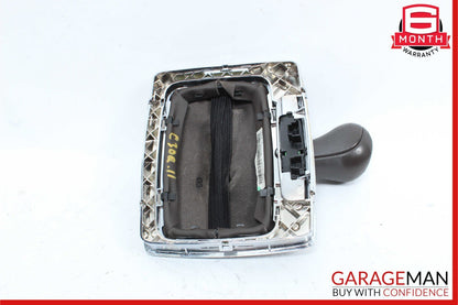 08-11 Mercedes W204 C300 Gear Shift Shifter Selector Indicator Boot Knob OEM