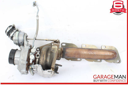 11-18 Mercedes W222 S550 CL550 Left Side Turbocharger Turbo Charger Manifold OEM