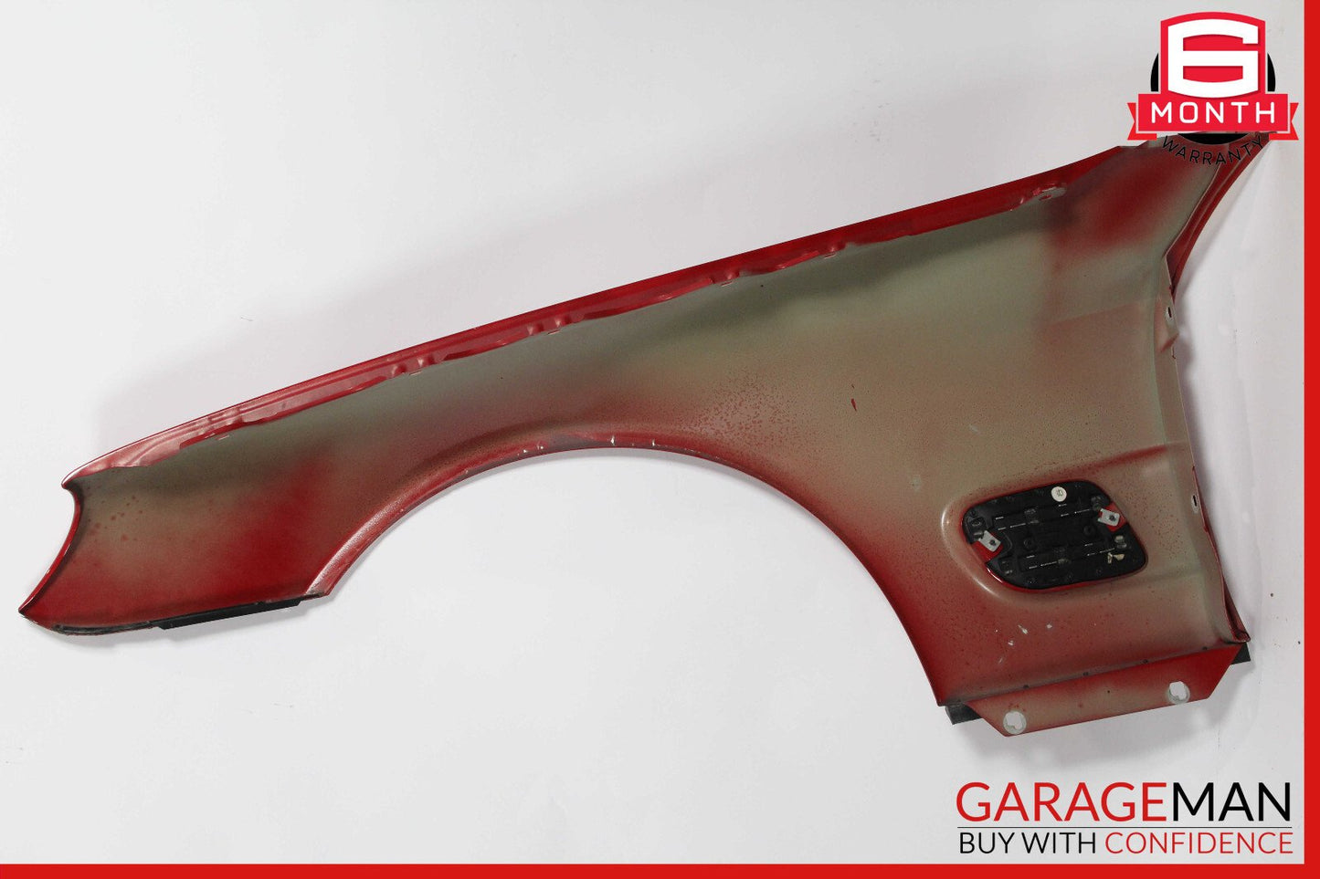 03-08 Mercedes R230 SL500 SL600 Front Right Side Fender Panel Fire Opal Red OEM