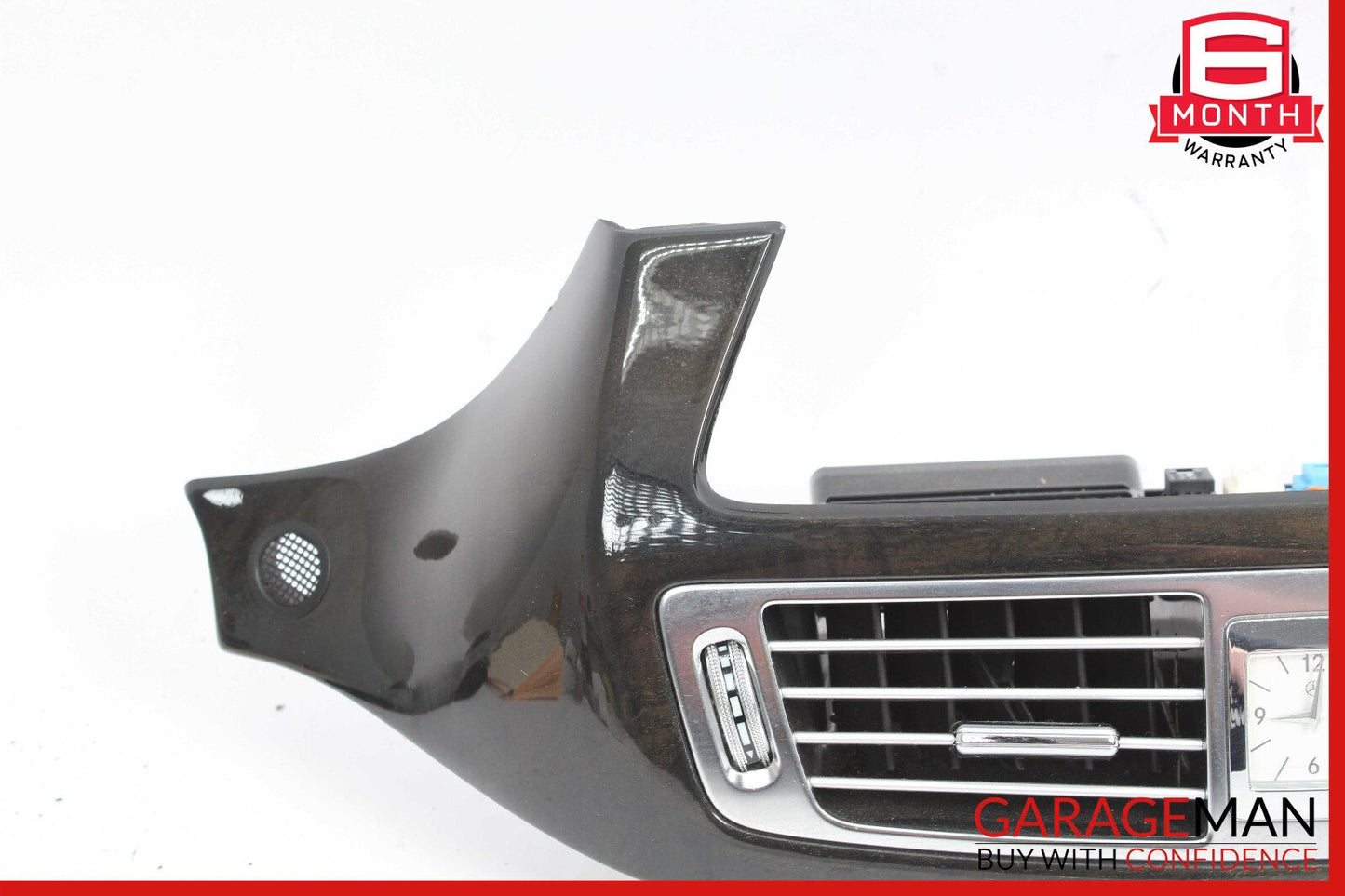 12-18 Mercedes W218 CLS500 Front Dash Trim Bezel Air Vent Cover Assy Walnut OEM