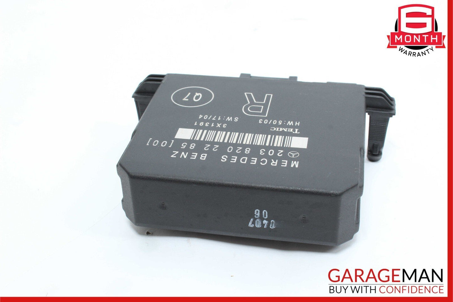 01-07 Mercedes W203 C230 C320 Rear Right Side Door Control Module 2038202285 OEM
