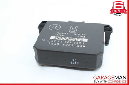 01-07 Mercedes W203 C230 C320 Rear Right Side Door Control Module 2038202285 OEM