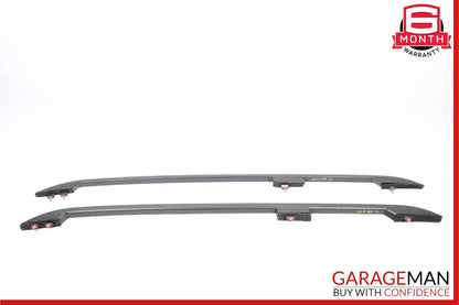 13-15 Mercedes X204 GLK350 Left & Right Roof Luggage Rack Rail Molding Trim Set