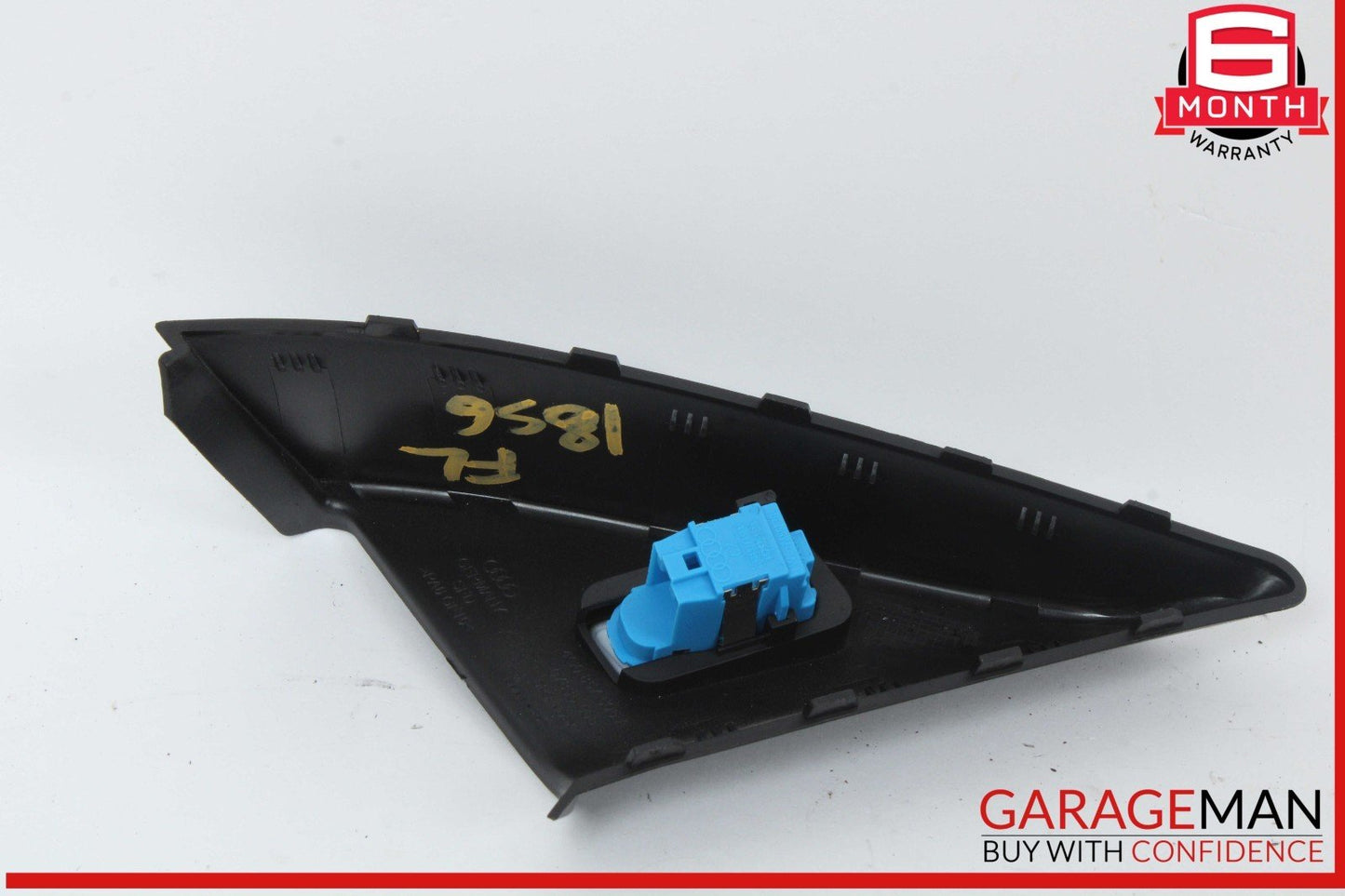 12-18 Audi S6 A7 Front Left Interior Corner Door Window Trim 4G0857505A OEM