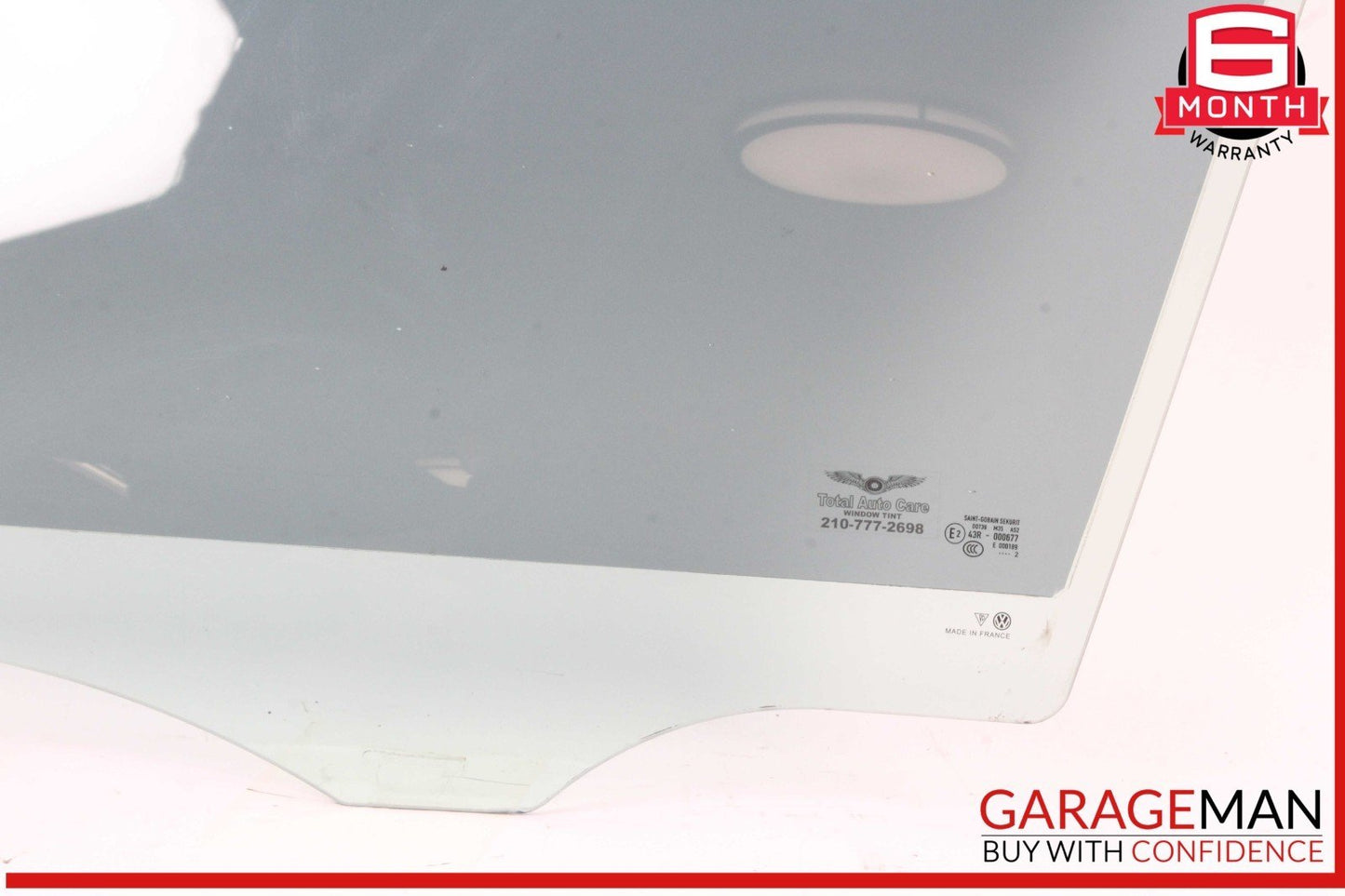 11-18 Porsche Cayenne 958 Front Left Driver Side Door Window Glass OEM
