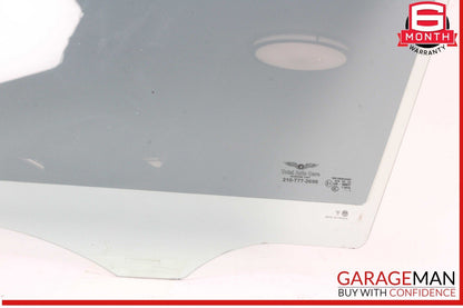 11-18 Porsche Cayenne 958 Front Left Driver Side Door Window Glass OEM