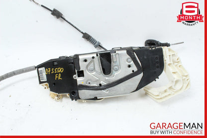 07-14 Mercedes W216 CL600 S550 Front Right Keyless Go Door Lock Latch Actuator