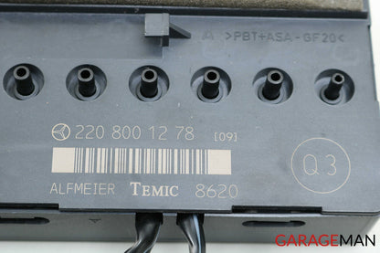 03-06 Mercedes W220 S350 S430 S500 Seat Valve Block Module Front 2208001278 OEM