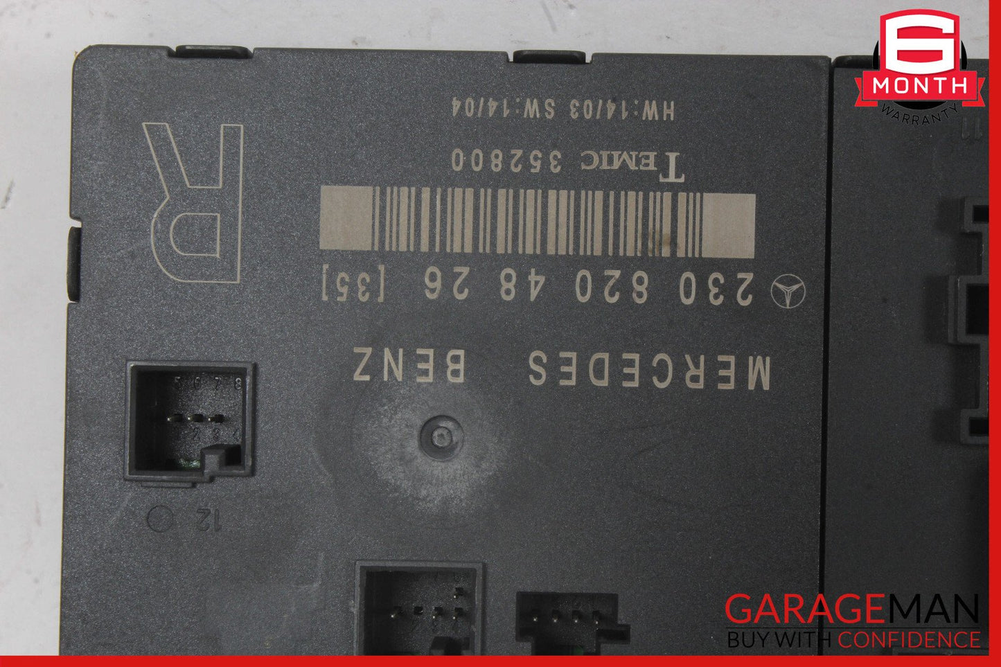 03-12 Mercedes R230 SL550 SL55 SL600 Front Right Side Door Control Module OEM