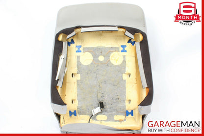 06-08 Mercedes W164 ML350 Front Left Side Top Upper Seat Cushion Cover Grey