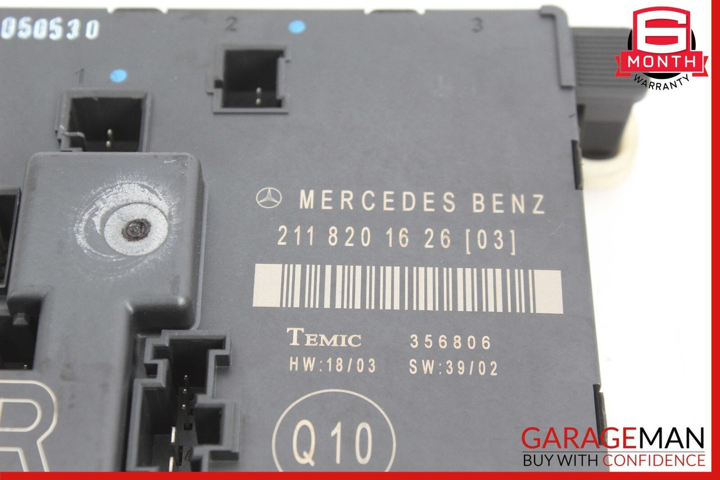 03-06 Mercedes W211 E500 E55 AMG Rear Right Door Controller Module Unit OEM