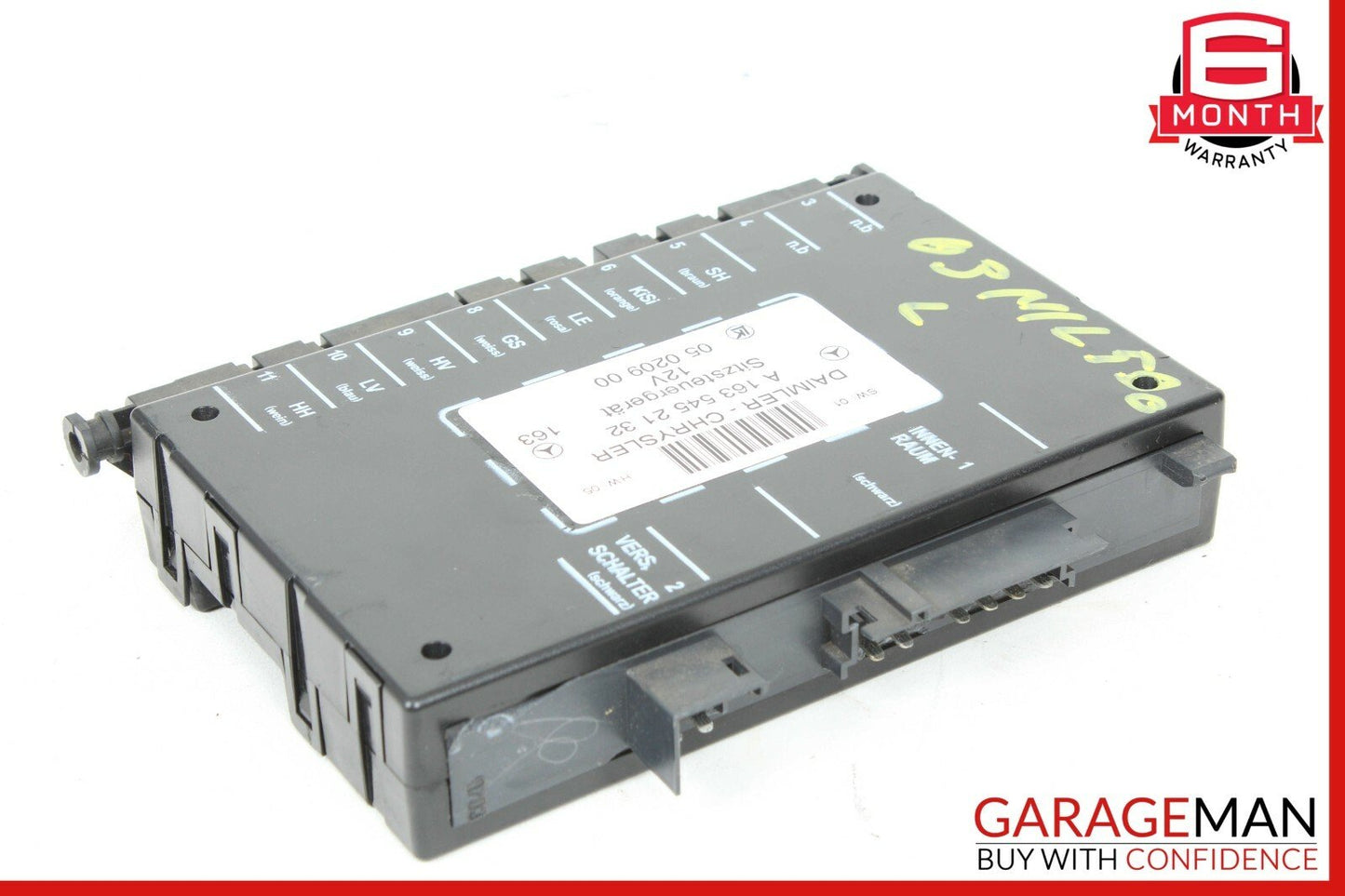 98-05 Mercedes W163 ML430 ML500 Front Left or Right Side Seat Control Module OEM
