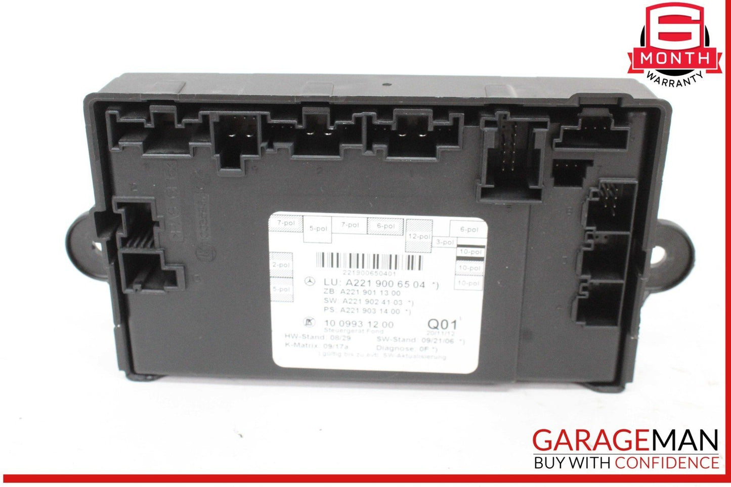 07-13 Mercedes W221 S550 Rear Right or Left Side Door Control Module Unit OEM