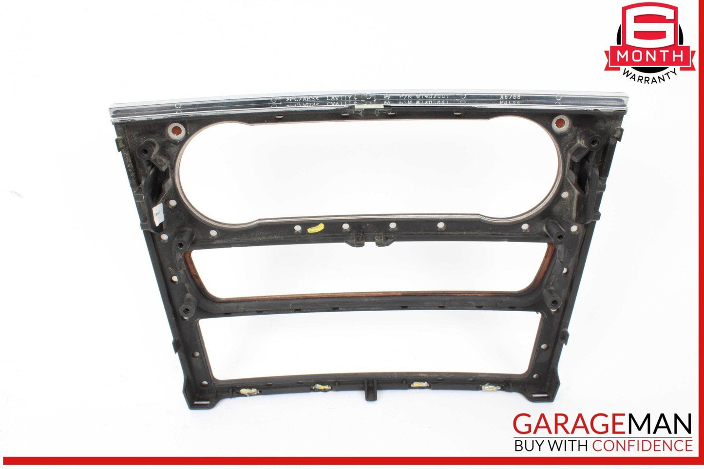 06-12 Mercedes X164 GL450 ML350 Center Console Control Trim Panel Wood Bezel