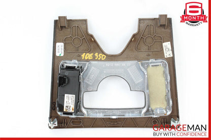 10-13 Mercedes W212 E350 E400 E63 Center Console Switch Trim Cover Bezel Wood