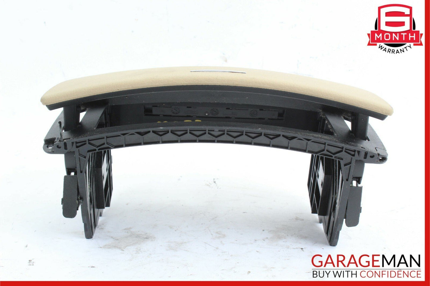 07-13 Mercedes W221 S550 S450 Center Console Dashboard CD Player Cover Beige OEM