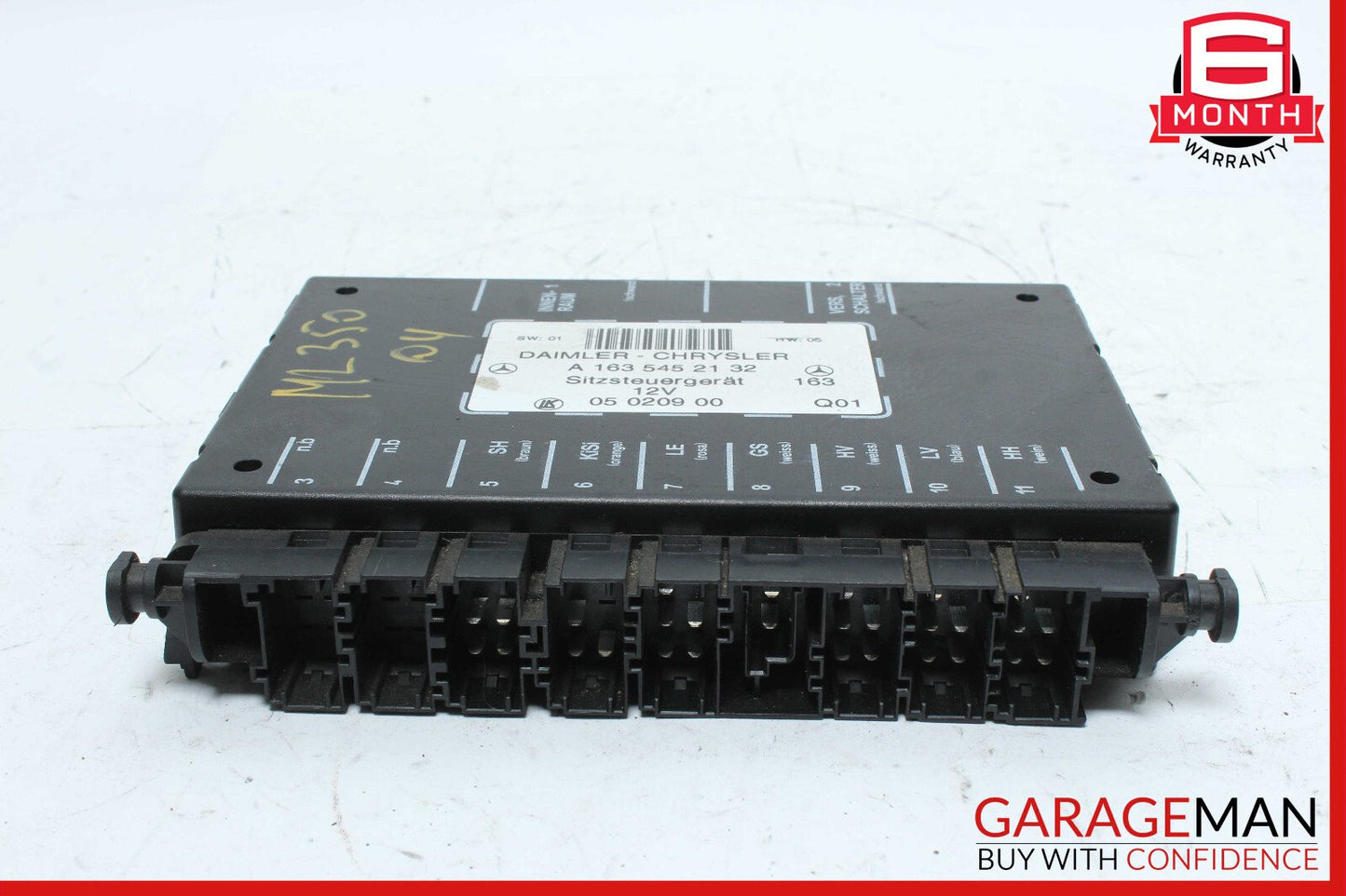 98-05 Mercedes W163 ML350 ML320 Seat Control Module Front Left Or Right OEM