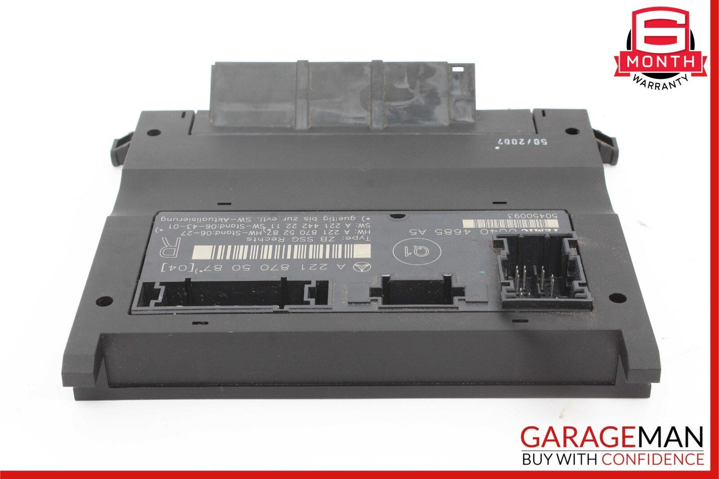 07-13 Mercedes W221 S550 S400 S350 Front Right Side Under Seat Control Unit OEM