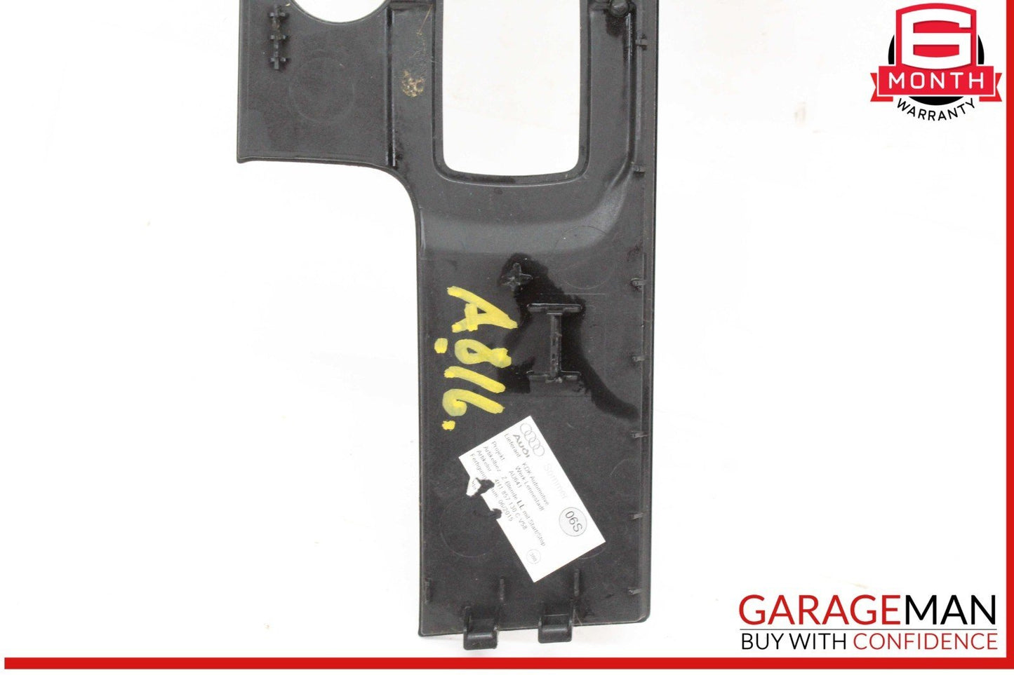 11-18 Audi A8 S8 Front Center Console Gear Shifter Trim Bezel 4H1857130C OEM