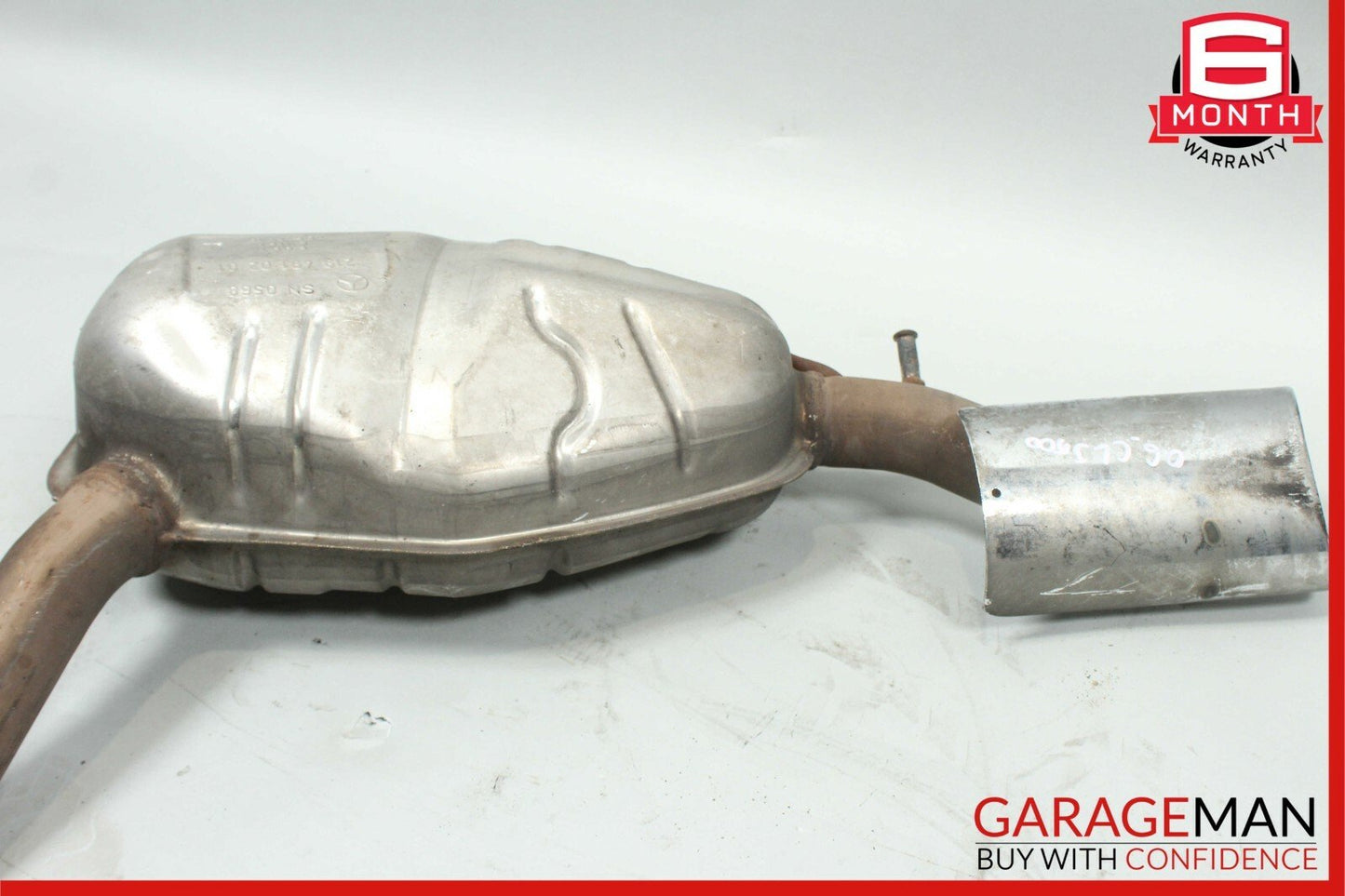 06-08 Mercedes W219 CLS500 Rear Left Driver Side Exhaust Muffler Tip OEM