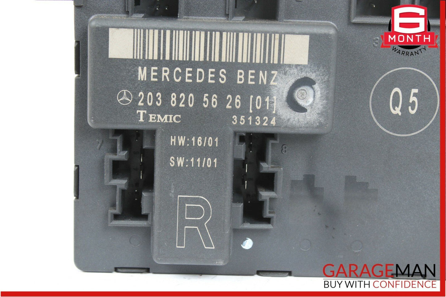 01-07 Mercedes W203 C240 C320 Front Right Passenger Side Door Control Module OEM