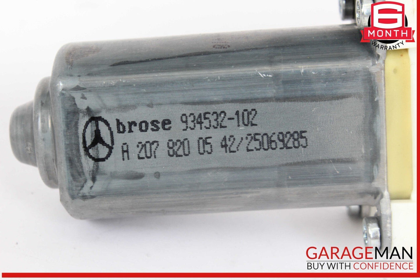 12-20 Mercedes R172 SLC43 AMG SLC300 Front Left Side Window Regulator Motor OEM
