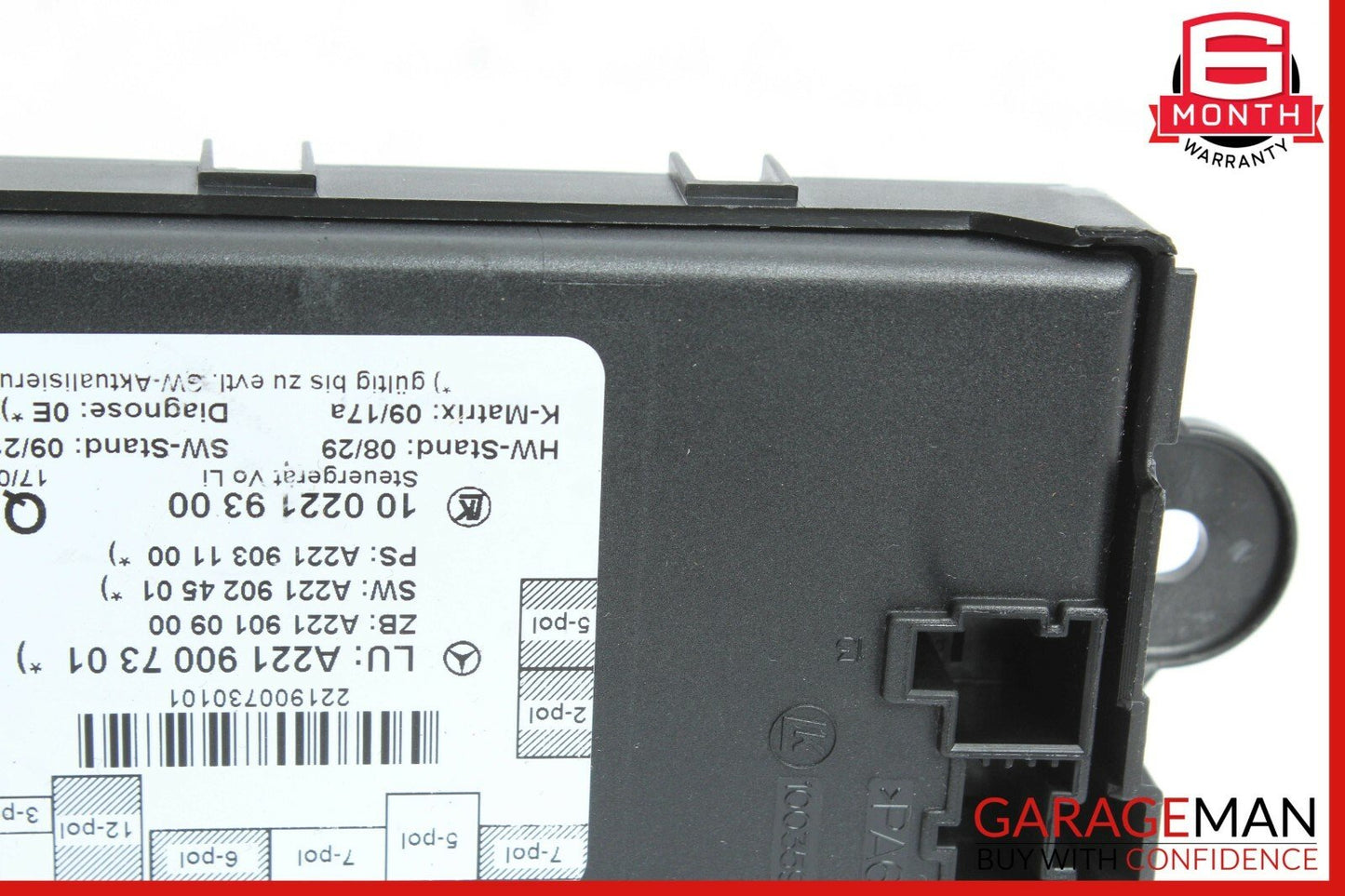 07-13 Mercedes W221 S600 S65 AMG Front Left Door Control Module 2219007301 OEM
