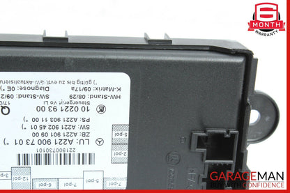 07-13 Mercedes W221 S600 S65 AMG Front Left Door Control Module 2219007301 OEM