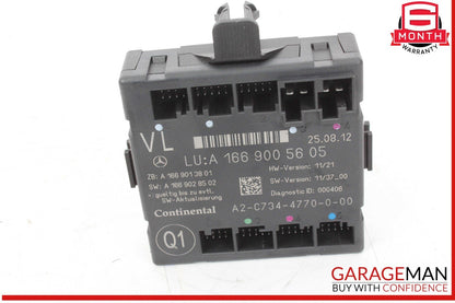12-19 Mercedes X166 GL450 Front Left Drive Side Door Control Module Unit OEM