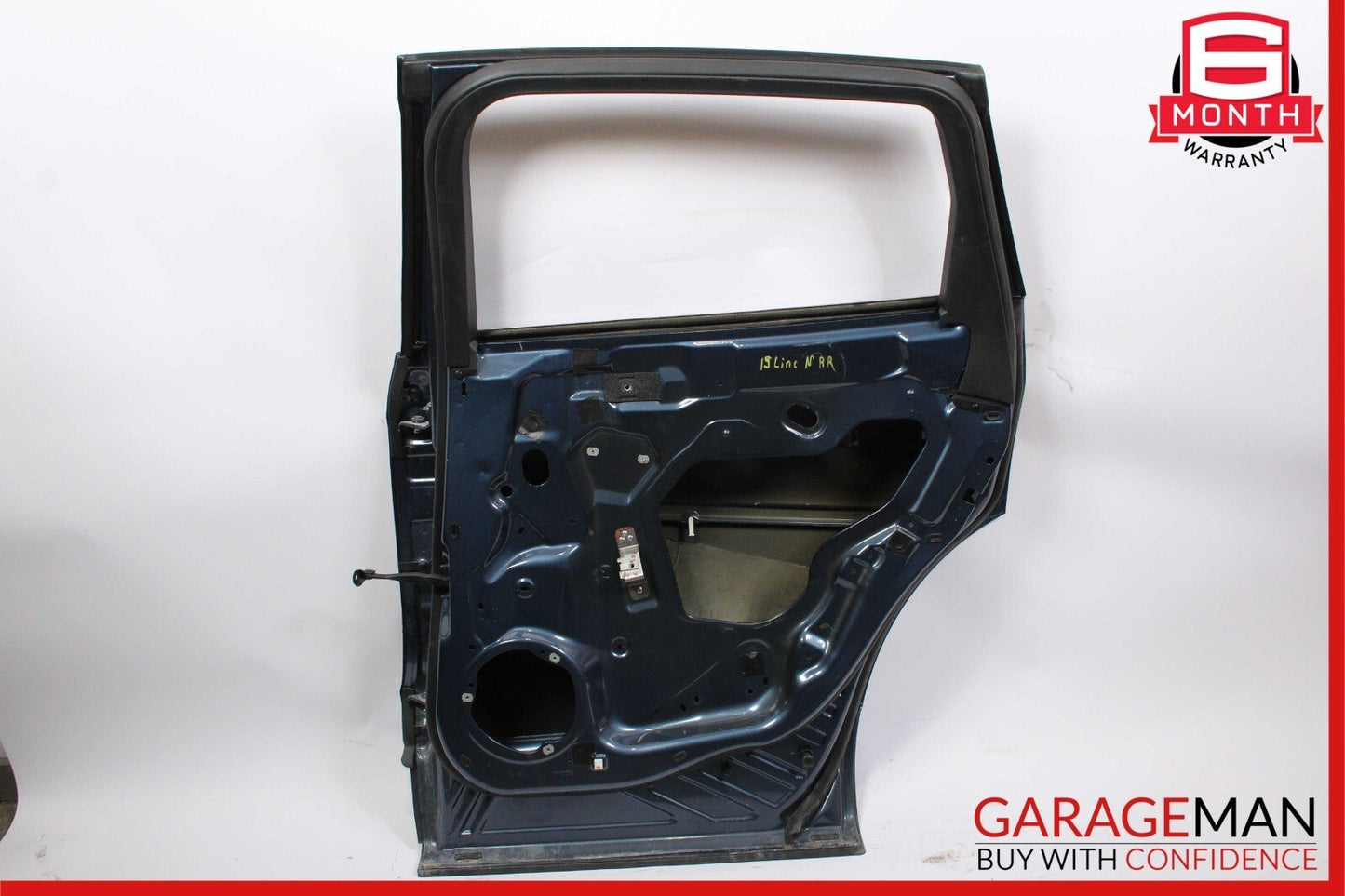 19-21 Lincoln Nautilus Rear Right Side Exterior Door Shell Panel Frame Blue OEM