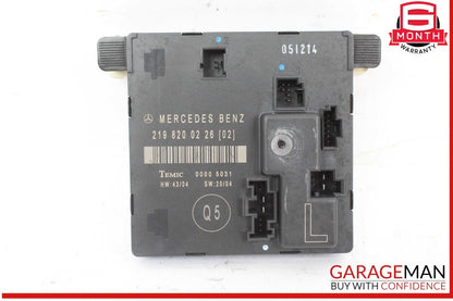 06-11 Mercedes W219 CLS500 Rear Left Side Door Control Module 2198200226 OEM